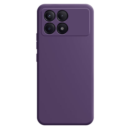 For Xiaomi Redmi K70 Pro Imitation Liquid Silicone Phone Case(Dark Purple) - K70 Pro Cases by PMC Jewellery | Online Shopping South Africa | PMC Jewellery | Buy Now Pay Later Mobicred