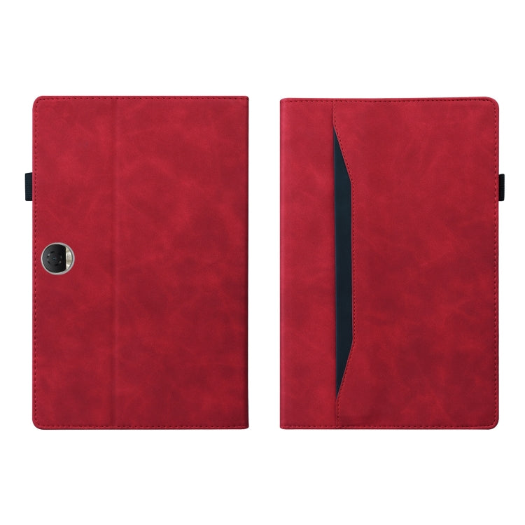 For Honor Pad 9 Splicing Shockproof Leather Tablet Case(Red) - Honor by PMC TechLife | Online Shopping South Africa | PMC TechLife | Buy Now Pay Later Mobicred