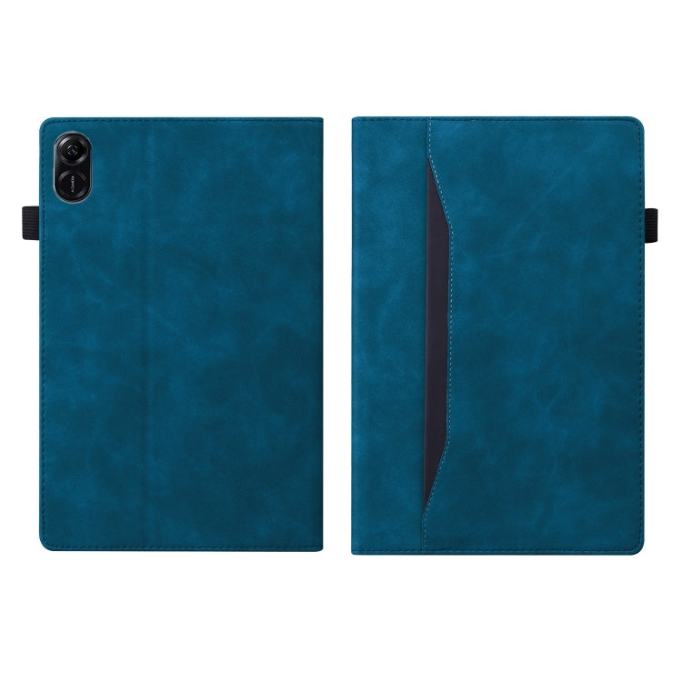 For Honor Pad X8a Splicing Shockproof Leather Tablet Case(Blue) - Honor by PMC TechLife | Online Shopping South Africa | PMC TechLife | Buy Now Pay Later Mobicred