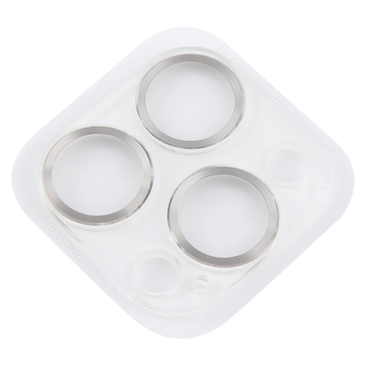 For iPhone 15 Pro Max / 15 Pro Tempered Glass CD Texture Back Camera Film(Titanium) - free shipping - PMC TechLife - Order now!