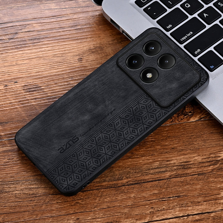 For Xiaomi Redmi K70 Pro AZNS 3D Embossed Skin Feel Phone Case(Black) - Xiaomi Cases by AZNS | Online Shopping South Africa | PMC Jewellery | Buy Now Pay Later Mobicred