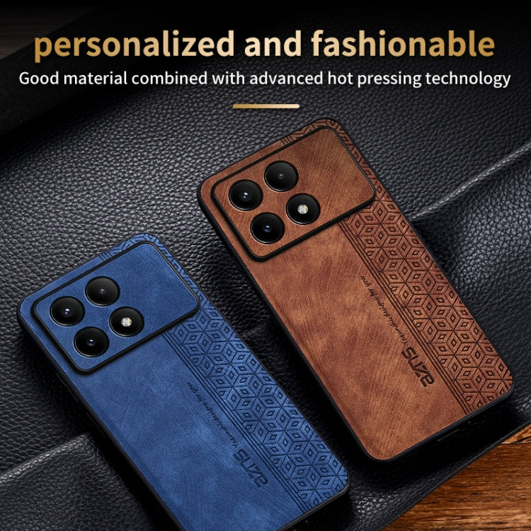 For Xiaomi Redmi K70 Pro AZNS 3D Embossed Skin Feel Phone Case(Black) - Xiaomi Cases by AZNS | Online Shopping South Africa | PMC Jewellery | Buy Now Pay Later Mobicred