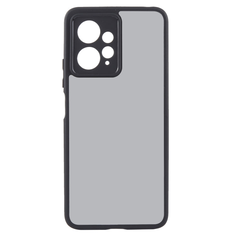 For Xiaomi Redmi Note 12 Pro Fine Pore Matte Black TPU + PC Phone Case - Xiaomi Cases by PMC TechLife | Online Shopping South Africa | PMC TechLife | Buy Now Pay Later Mobicred