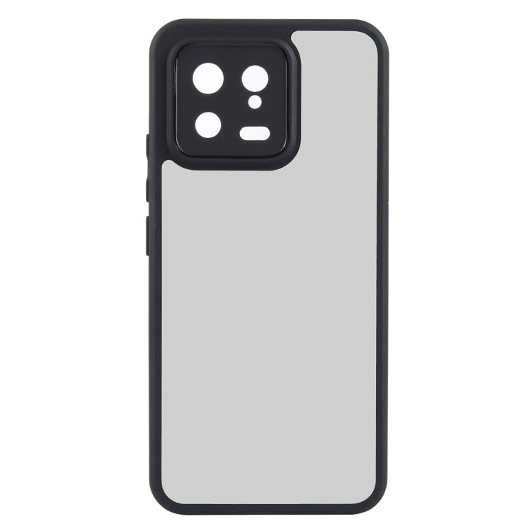 For Xiaomi 13 Fine Pore Matte Black TPU + PC Phone Case - 13 Cases by PMC Jewellery | Online Shopping South Africa | PMC Jewellery | Buy Now Pay Later Mobicred