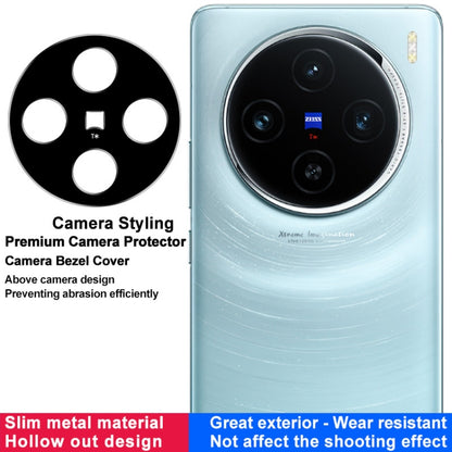 For vivo X100 5G IMAK Metal Camera Lens Protector Cover - For Vivo by imak | Online Shopping South Africa | PMC Jewellery