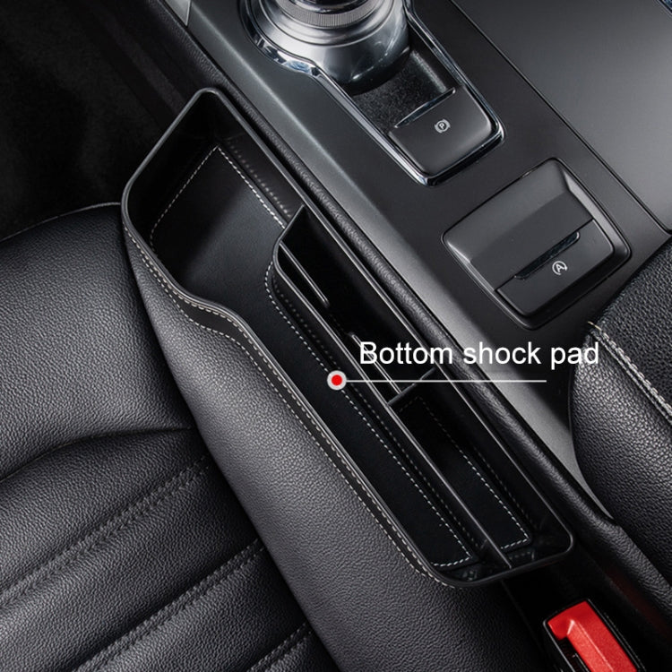 Car Multi-functional Console Box Cup Holder Seat Gap Side Storage Box, Frizzled Feather Style, Color:Red(Front Passenger Seat) - Stowing Tidying by PMC TechLife | Online Shopping South Africa | PMC TechLife | Buy Now Pay Later Mobicred
