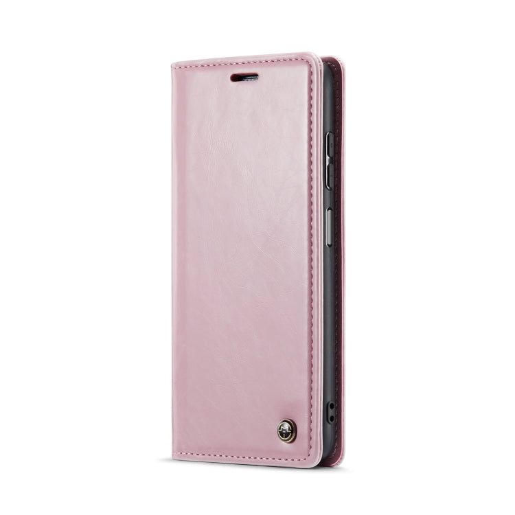 For Samsung Galaxy A15 CaseMe 003 Crazy Horse Texture Flip Leather Phone Case(Pink) - Galaxy Phone Cases by CaseMe | Online Shopping South Africa | PMC Jewellery | Buy Now Pay Later Mobicred