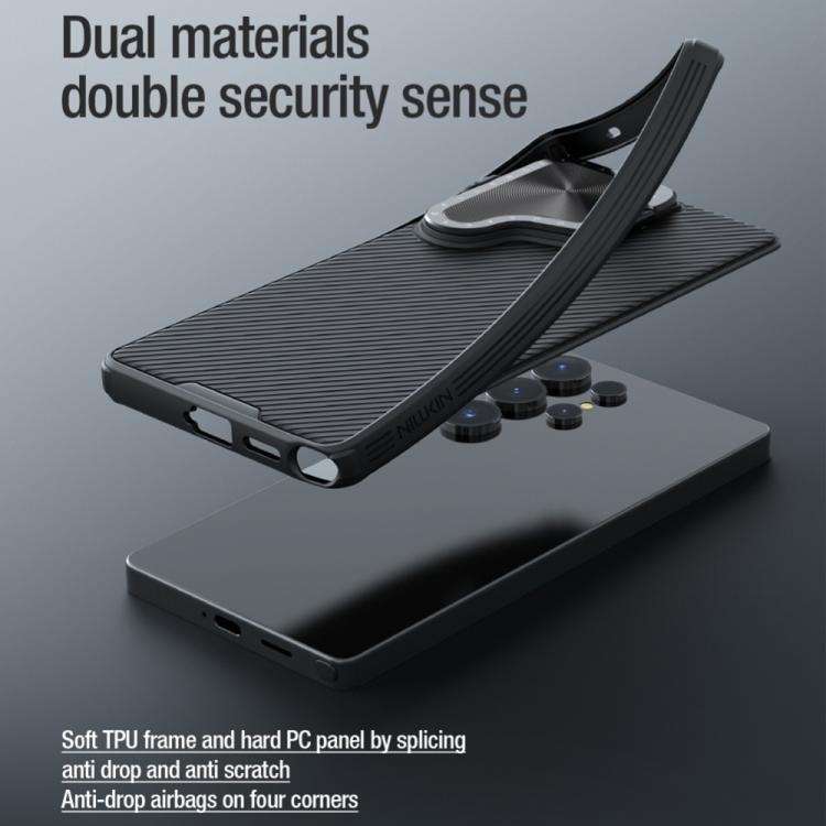 For Samsung Galaxy S25 Ultra 5G NILLKIN CamShield Prop PC Phone Case(Green) - free shipping - PMc TechLife - Order now!