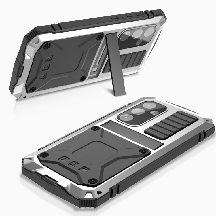For Samsung Galaxy S24 5G R-JUST Life Waterproof Dustproof Shockproof Phone Case(Silver) - free shipping - PMC TechLife - Order now!
