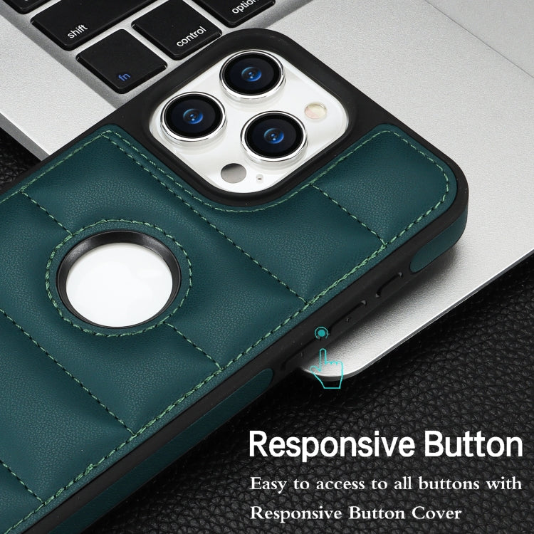 For iPhone 15 Pro Piano Key Hollow Cutout PU Phone Case(Green) - free shipping - PMC TechLife - Order now!
