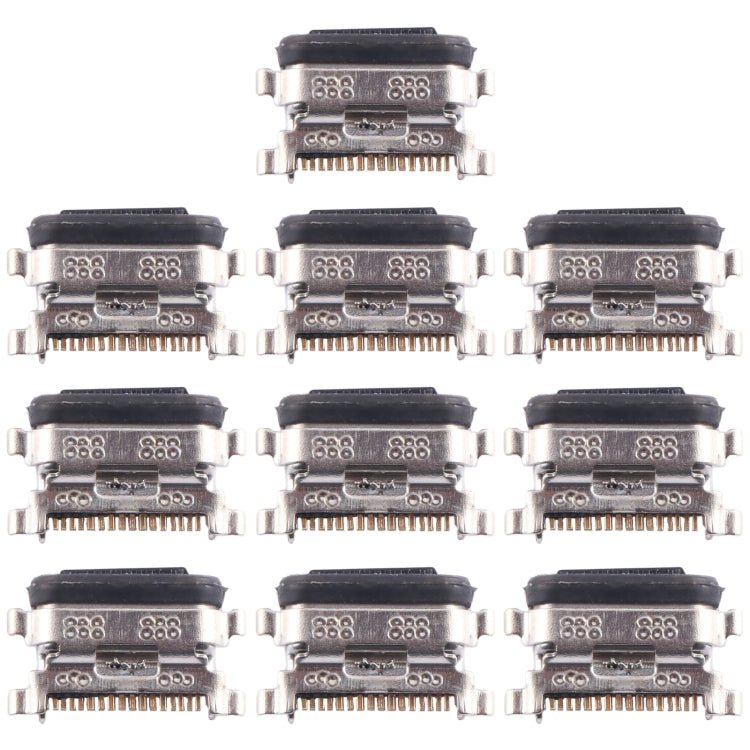 For Xiaomi 11 Lite 5G 10pcs Original Charging Port Connector - Tail Connector by PMC TechLife | Online Shopping South Africa | PMC TechLife