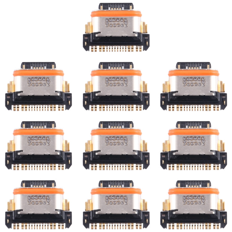 For vivo Y52s 10pcs Original Charging Port Connector - Single Tail Connector by PMC TechLife | Online Shopping South Africa | PMC TechLife