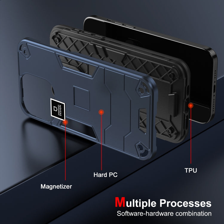 For Tecno Pova Neo 2 4G 2 in 1 Shockproof Phone Case(Blue) - free shipping - PMC TechLife - Order now!