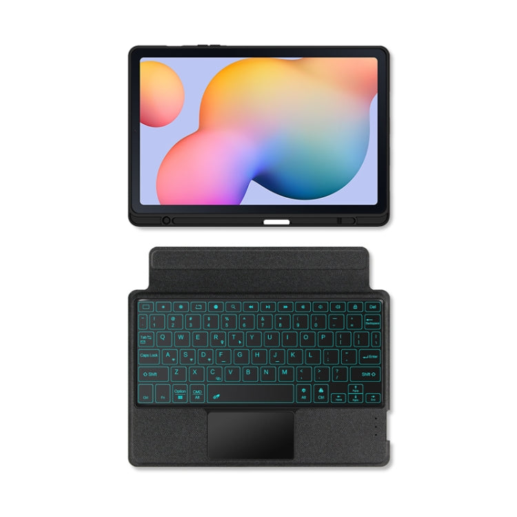 For Samsung Galaxy Tab S6 Lite 2020 / 2022 YJ-P610 Split Bluetooth Keyboard Leather Tablet Case - Samsung Keyboard by PMC TechLife | Online Shopping South Africa | PMC TechLife