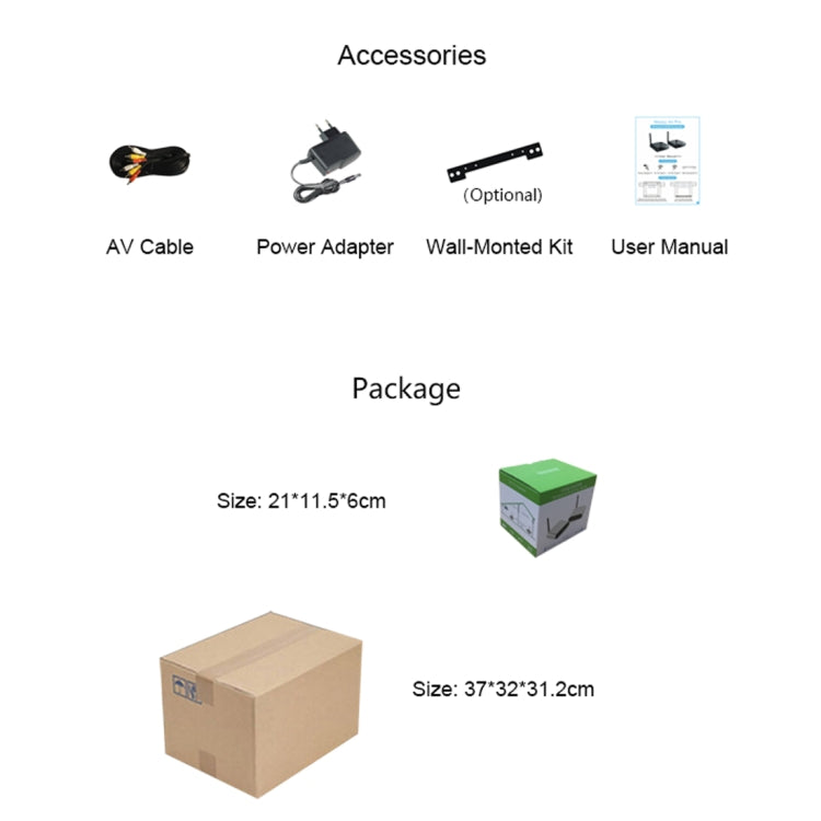 Measy AV230-2 2.4GHz Set-top Box Wireless Audio / Video Transmitter + 2 Receiver, Transmission Distance: 300m, UK Plug, with IR Extension Function - free shipping - PMC Jewellery - Order now!