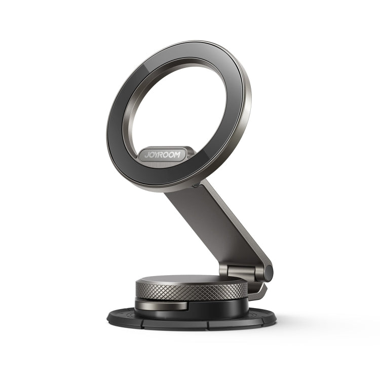 JOYROOM JR-ZS373 Foldable Magnetic Car Phone Holder(Dark Grey) - Car Holders by JOYROOM | Online Shopping South Africa | PMC Jewellery | Buy Now Pay Later Mobicred