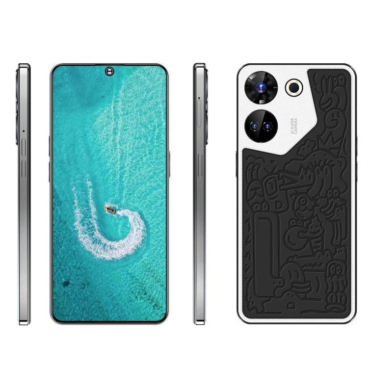 C20 Art Edition, 3GB+32GB, 6.53 inch Face Identification Android 8.1 MTK6753 Octa Core , Network: 4G, Dual SIM(Black) -  by PMC TechLife | Online Shopping South Africa | PMC TechLife