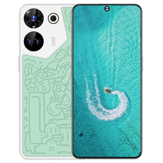 C20 Art Edition, 3GB+32GB, 6.53 inch Face Identification Android 8.1 MTK6753 Octa Core , Network: 4G, Dual SIM(Green) -  by PMC Jewellery | Online Shopping South Africa | PMC Jewellery