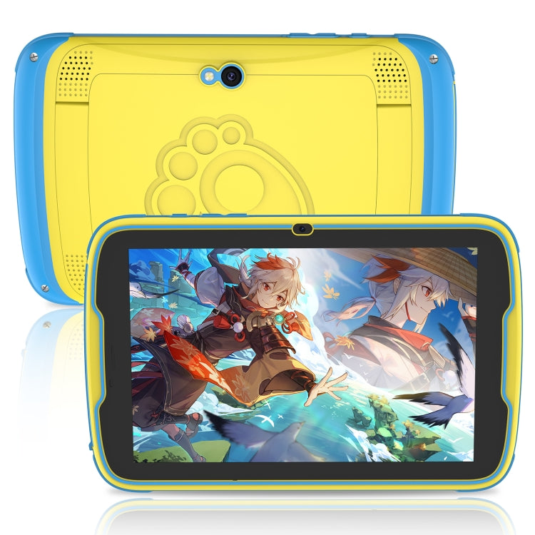 Pritom MQ818 WiFi Kid Tablet 8 inch,  4GB+64GB, Android 13 Allwinner A523 Octa Core CPU Support Parental Control Google Play(Yellow) -  by PRITOM | Online Shopping South Africa | PMC Jewellery | Buy Now Pay Later Mobicred