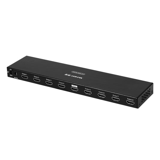 Measy SPH108 1 to 8 4K HDMI 1080P Simultaneous Display Splitter(UK Plug) - Splitter by Measy | Online Shopping South Africa | PMC Jewellery | Buy Now Pay Later Mobicred