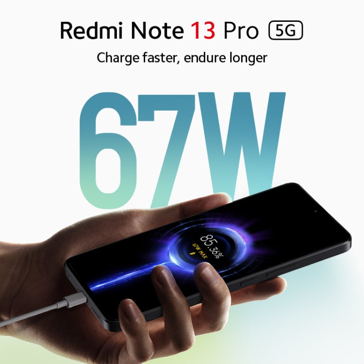 [HK Warehouse] Xiaomi Redmi Note 13 Pro 5G Global, 8GB+256GB, 6.67 inch MIUI 14 Snapdragon 7s Gen 2 Octa Core 2.4GHz, NFC, Network: 5G(Blue) - Xiaomi Redmi by Xiaomi | Online Shopping South Africa | PMC Jewellery
