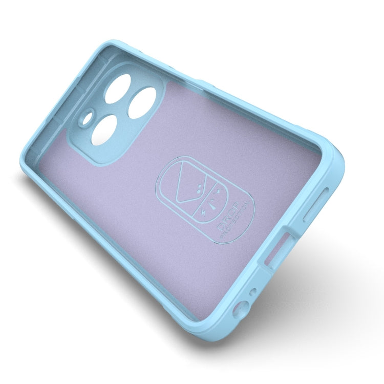 For Infinix Smart 8 Magic Shield TPU + Flannel Phone Case(Purple) - Infinix Cases by PMC TechLife | Online Shopping South Africa | PMC TechLife | Buy Now Pay Later Mobicred
