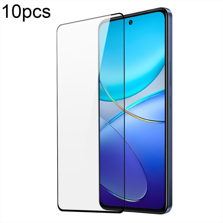 For vivo T3 10pcs DUX DUCIS 0.33mm 9H Medium Alumina Tempered Glass Film - vivo Tempered Glass by DUX DUCIS | Online Shopping South Africa | PMC Jewellery | Buy Now Pay Later Mobicred