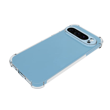 For Google Pixel 9 Pro / 9 Shockproof Non-slip Thickening TPU Phone Case(Transparent) - Google Cases by PMC Jewellery | Online Shopping South Africa | PMC Jewellery | Buy Now Pay Later Mobicred