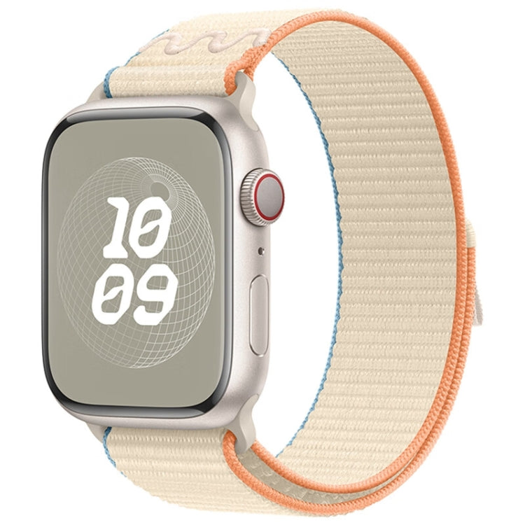 For Apple Watch Ultra 2 49mm Loop Nylon Watch Band(Milky White) - free shipping - PMC Jewellery - Order now!