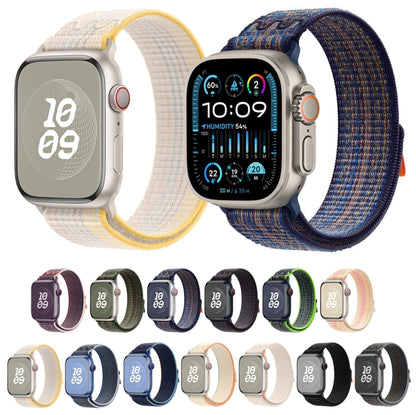 For Apple Watch Ultra 2 49mm Loop Nylon Watch Band(Colorful Starlight) - Watch Bands by PMC Jewellery | Online Shopping South Africa | PMC Jewellery | Buy Now Pay Later Mobicred