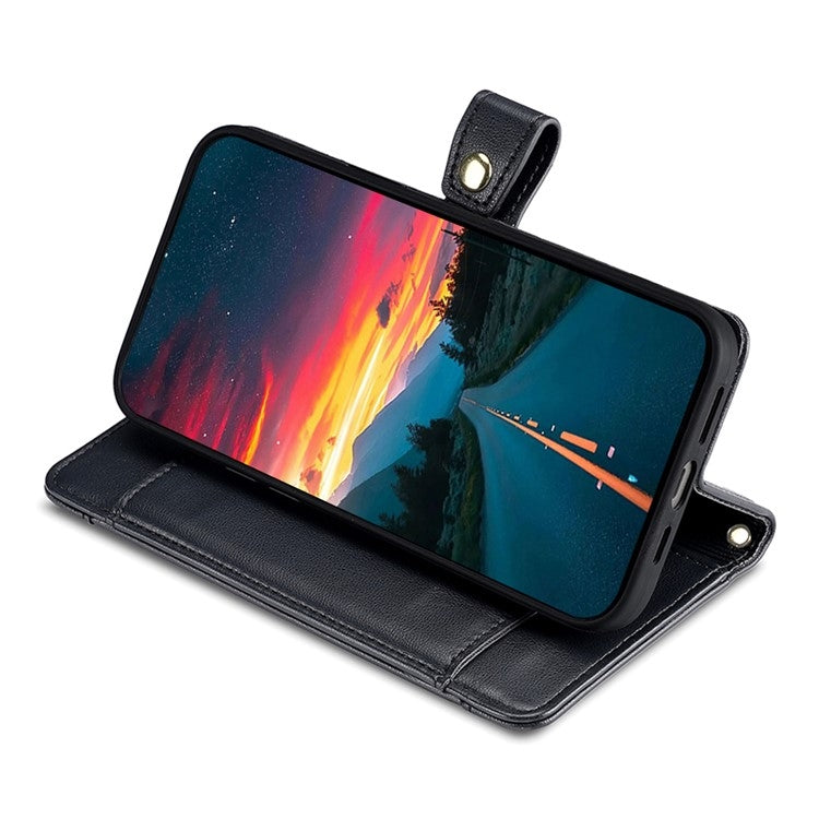 For Itel S24 4G Sheep Texture Cross-body Zipper Wallet Leather Phone Case(Black) - More Brand by PMC TechLife | Online Shopping South Africa | PMC TechLife | Buy Now Pay Later Mobicred