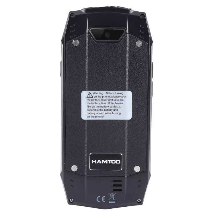 HAMTOD H3 Rugged Phone, EU Version, 2.8 inch T107 ARM CortexTM A7 Quad-core 1.0GHz, Network: 4G, VoLTE, BT, SOS(Silver) - Other by HAMTOD | Online Shopping South Africa | PMC Jewellery | Buy Now Pay Later Mobicred