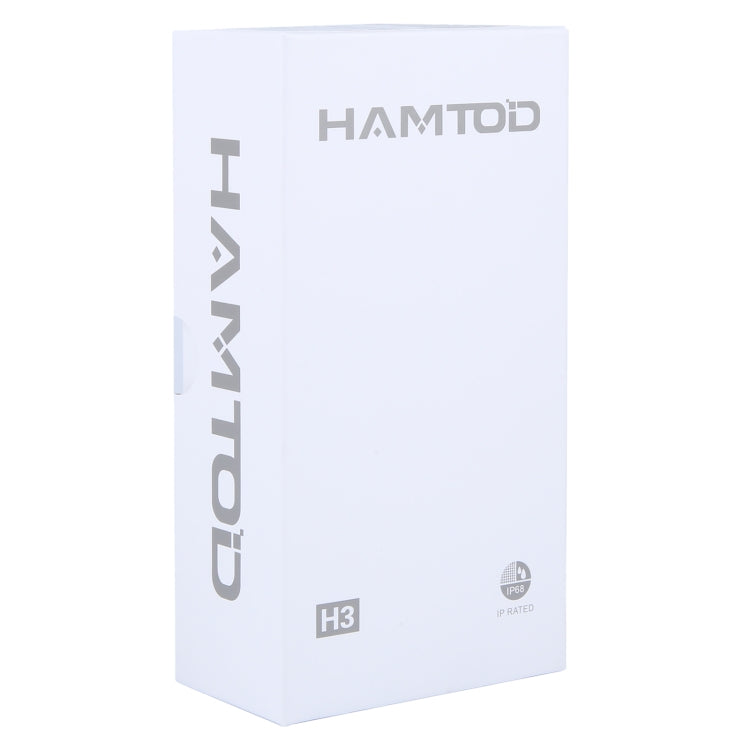 HAMTOD H3 Rugged Phone, EU Version, 2.8 inch T107 ARM CortexTM A7 Quad-core 1.0GHz, Network: 4G, VoLTE, BT, SOS(Silver) - Other by HAMTOD | Online Shopping South Africa | PMC Jewellery | Buy Now Pay Later Mobicred