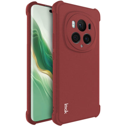 For Honor Magic6 Pro 5G imak Shockproof Airbag TPU Phone Case(Matte Red) - Honor Cases by imak | Online Shopping South Africa | PMC Jewellery | Buy Now Pay Later Mobicred