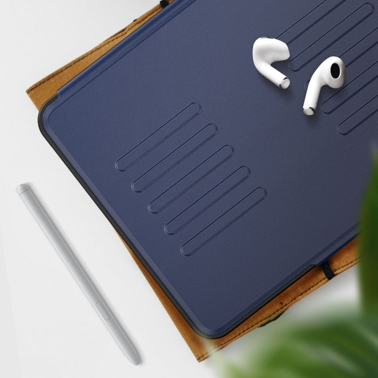 For iPad Air 11 2024 Notebook Magnetic Leather Tablet Case(Navy Blue) - iPad Air 11 2024 Cases by PMC TechLife | Online Shopping South Africa | PMC TechLife | Buy Now Pay Later Mobicred