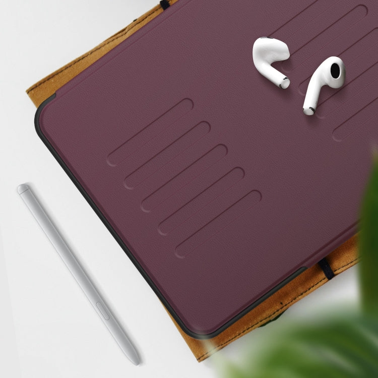 For iPad Pro 11 2024 Notebook Magnetic Leather Tablet Case(Purple) - iPad Pro 11 2024 Cases by PMC TechLife | Online Shopping South Africa | PMC TechLife | Buy Now Pay Later Mobicred