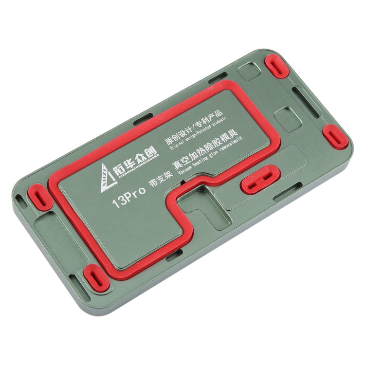 For iPhone 13 Pro LCD Screen Frame Vacuum Heating Glue Removal Mold with Holder - Mould by PMC TechLife | Online Shopping South Africa | PMC TechLife
