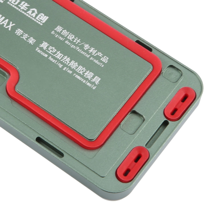 For iPhone 14 Pro Max LCD Screen Frame Vacuum Heating Glue Removal Mold with Holder - free shipping - PMC TechLife - Order now!