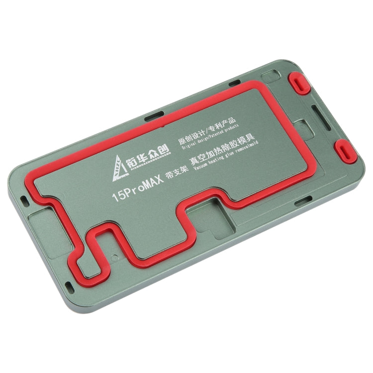 For iPhone 15 Pro Max LCD Screen Frame Vacuum Heating Glue Removal Mold with Holder - Mould by PMC TechLife | Online Shopping South Africa | PMC TechLife