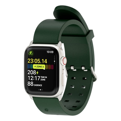 For Apple Watch Series 9 45mm Luminous Colorful Light Silicone Watch Band(Green) - Watch Bands by PMC Jewellery | Online Shopping South Africa | PMC Jewellery