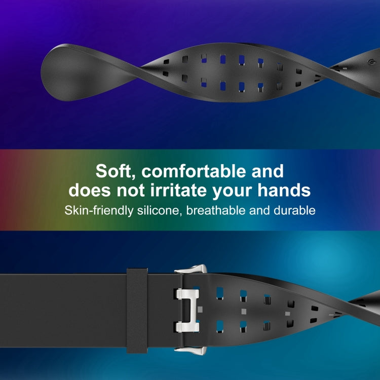 For Apple Watch SE 2023 40mm Luminous Colorful Light Silicone Watch Band(Light Grey) - free shipping - PMC TechLife - Order now!