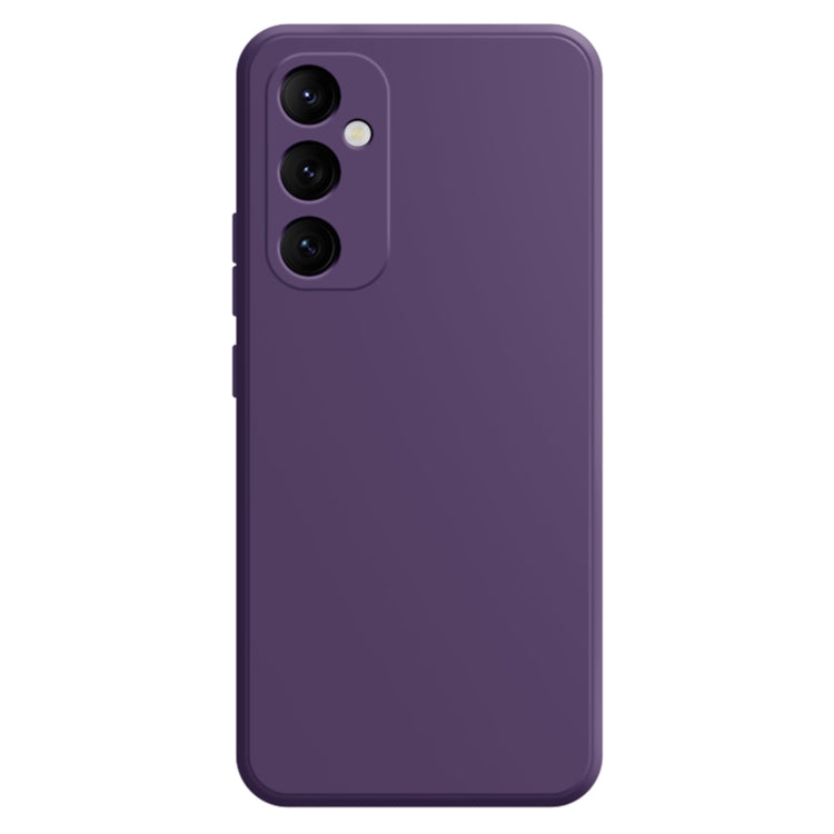For Samsung Galaxy S24 5G Imitation Liquid Silicone Phone Case(Dark Purple) - Galaxy S24 5G Cases by PMC TechLife | Online Shopping South Africa | PMC TechLife