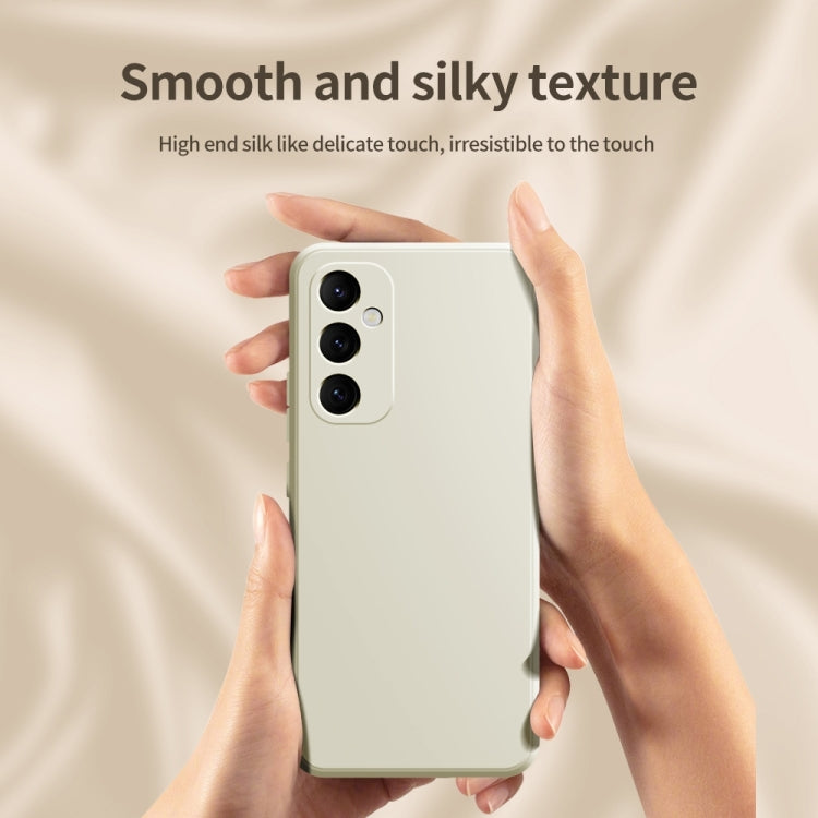 For Samsung Galaxy S24 5G Imitation Liquid Silicone Phone Case(Grey) - Galaxy S24 5G Cases by PMC TechLife | Online Shopping South Africa | PMC TechLife | Buy Now Pay Later Mobicred