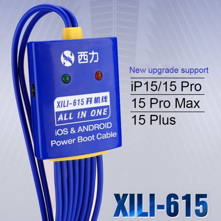 XILI 615 iBoot Power Supply On/Off Boot Line for iPhone 6 Plus-15 Pro Max / Android - Test Tools by XINLI | Online Shopping South Africa | PMC Jewellery
