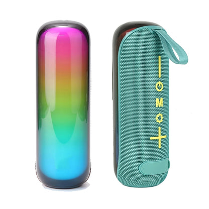 T&G TG-384 Mini Portable Bluetooth Speaker Support TF / U-disk / RGB Light(Cyan) - Desktop Speaker by T&G | Online Shopping South Africa | PMC Jewellery | Buy Now Pay Later Mobicred