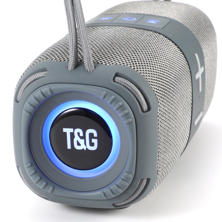 T&G TG-668 Wireless Bluetooth Speaker Portable TWS Subwoofer with Handle(Blue) - Desktop Speaker by T&G | Online Shopping South Africa | PMC Jewellery | Buy Now Pay Later Mobicred