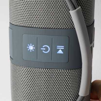 T&G TG-668 Wireless Bluetooth Speaker Portable TWS Subwoofer with Handle(Grey) - Desktop Speaker by T&G | Online Shopping South Africa | PMC Jewellery | Buy Now Pay Later Mobicred