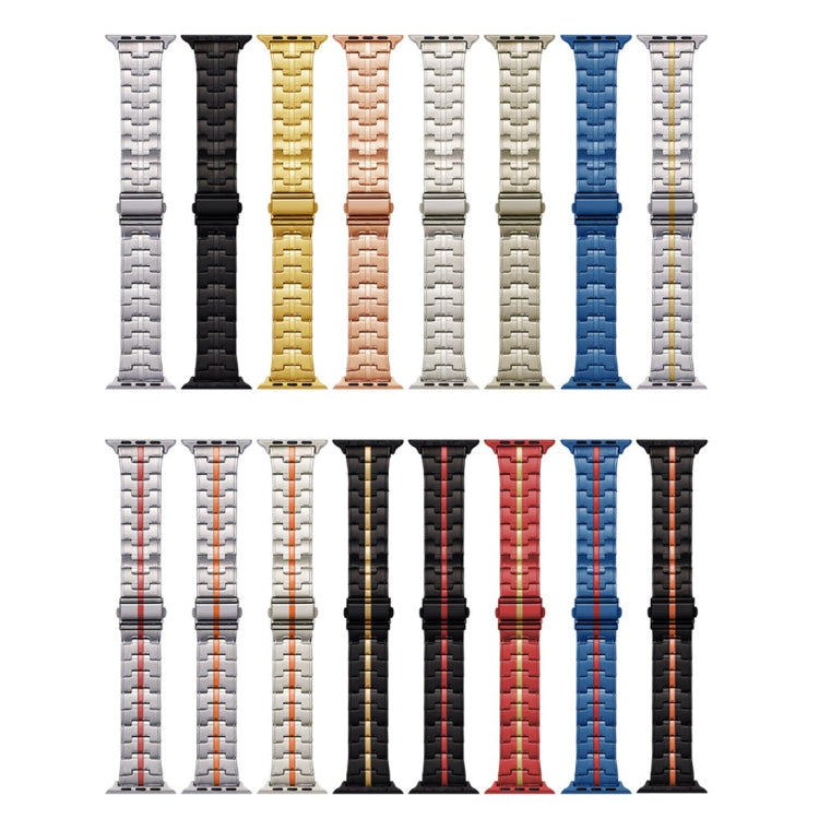 For Apple Watch 42mm Stainless Steel Watch Band(Starlight) - free shipping - PMC TechLife - Order now!