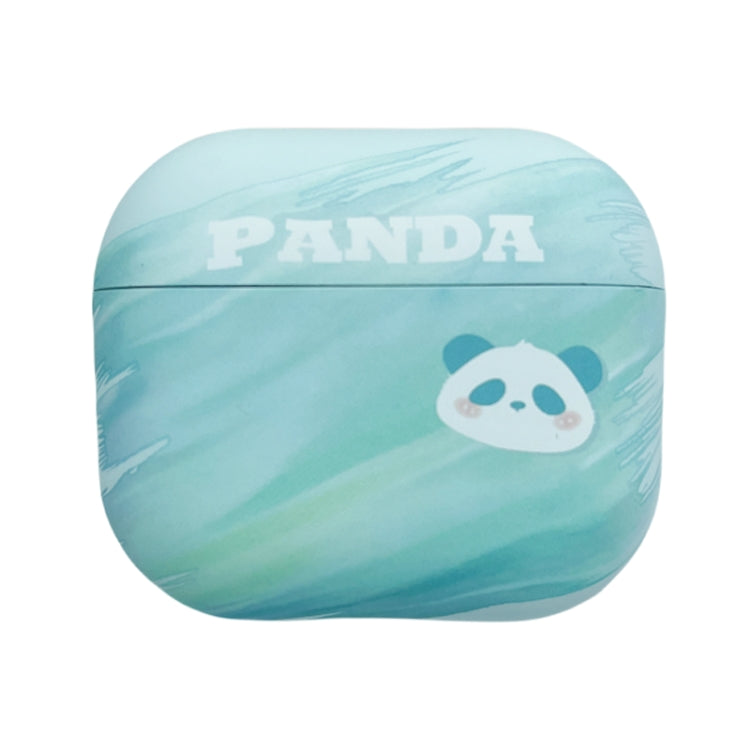 For AirPods Pro Panda PC Matte Earphone Protective Case - For AirPods Pro by PMC Jewellery | Online Shopping South Africa | PMC Jewellery | Buy Now Pay Later Mobicred