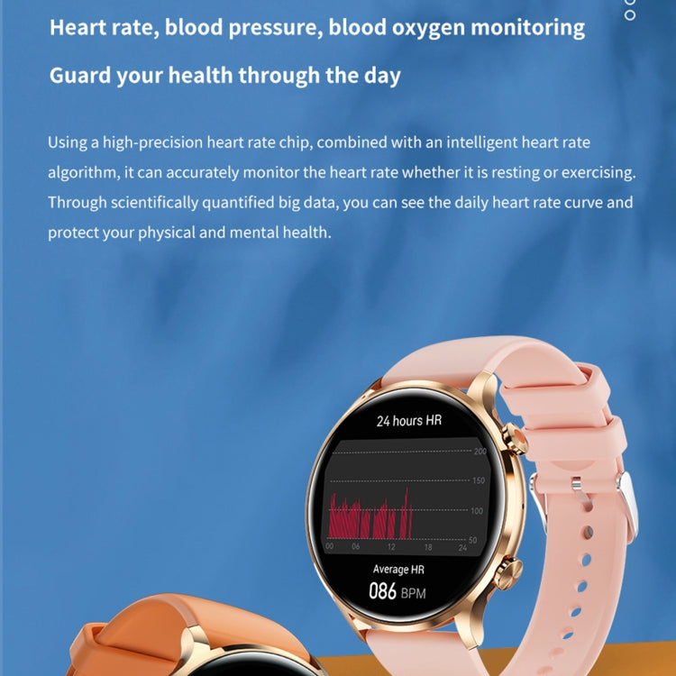 QS40 1.39 inch BT5.2 Smart Sport Watch, Support Bluetooth Call / Sleep / Blood Oxygen / Temperature / Heart Rate / Blood Pressure Health Monitor(Grey) - Smart Watches by PMC Jewellery | Online Shopping South Africa | PMC Jewellery